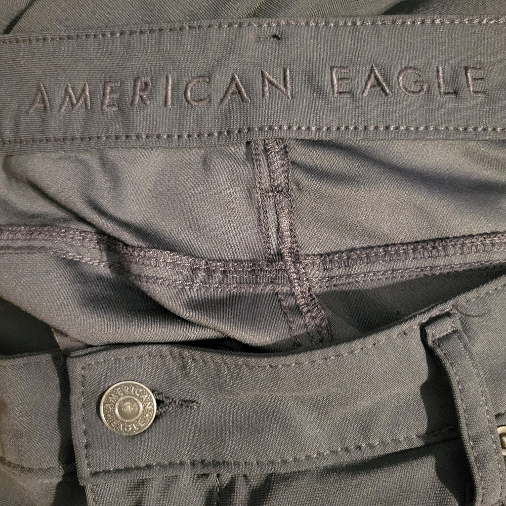 American Eagle Gray Performance Pants - image 5